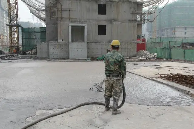 地面混凝土施工